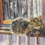 Katze auf der Fensterbank