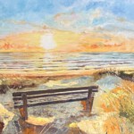 Bank am Meer