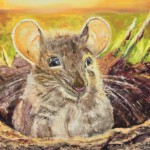 Maus auf dem Feld